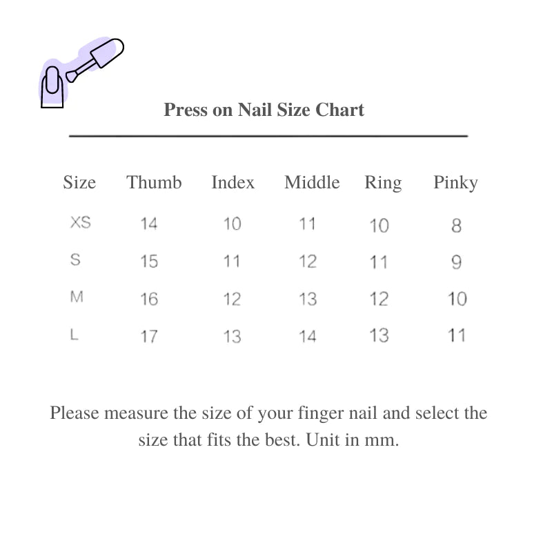 HK11 LONG ALMOND FRENCH Cat HANDMADE NAIL