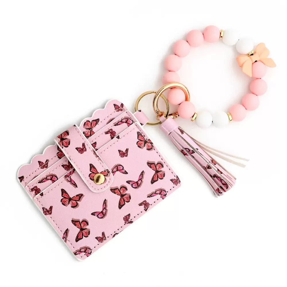 Colorful Butterfly Card Holder