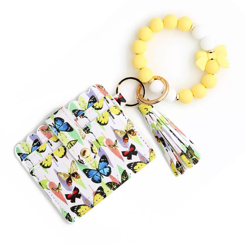Colorful Butterfly Card Holder
