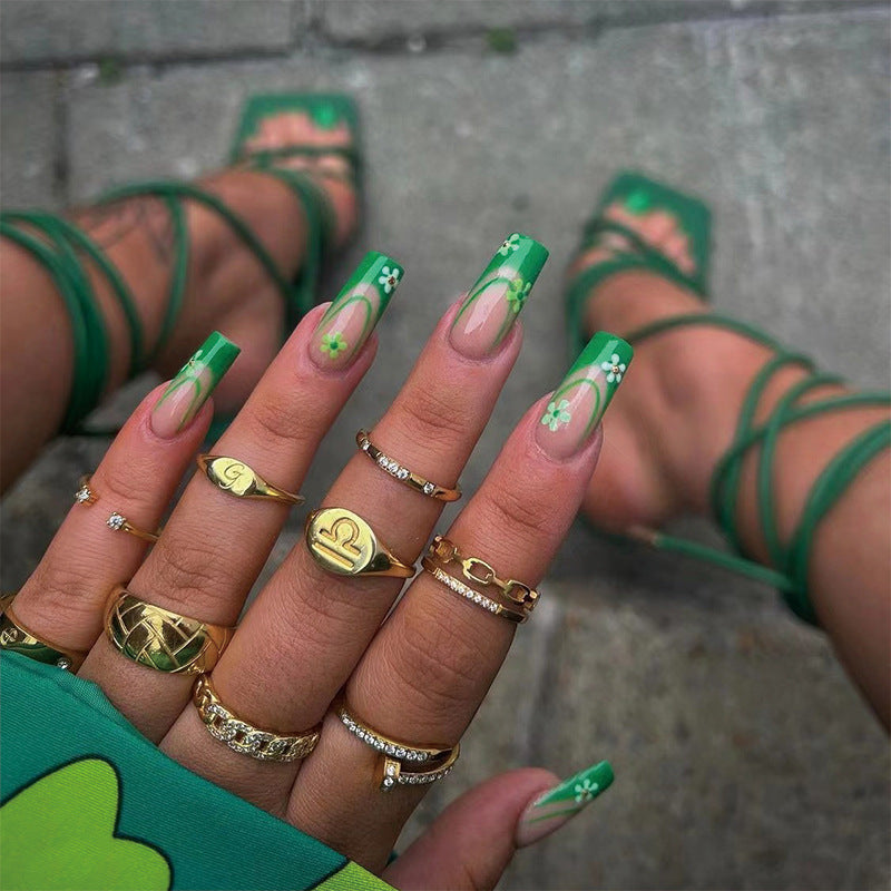 S18 FRENCH GREEN LINE SHORT NAIL