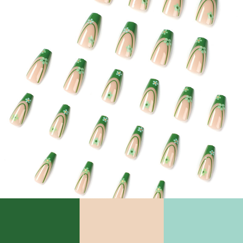 S18 FRENCH GREEN LINE SHORT NAIL