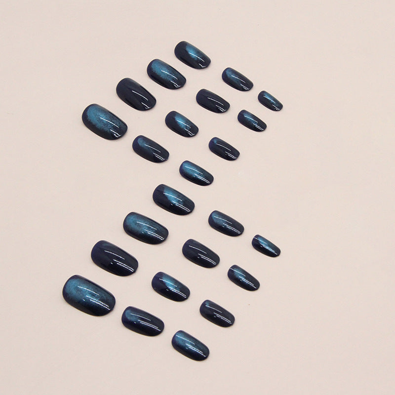 S35 CAT EYE ROUND HEAD WHITE SHORT NAIL