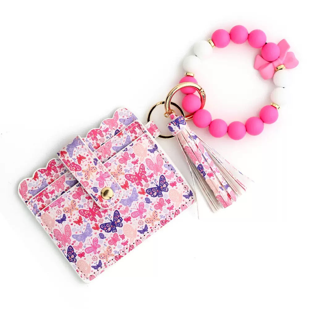 Colorful Butterfly Card Holder