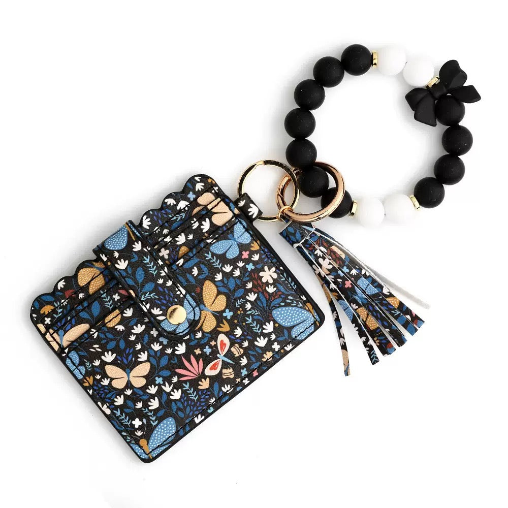 Colorful Butterfly Card Holder
