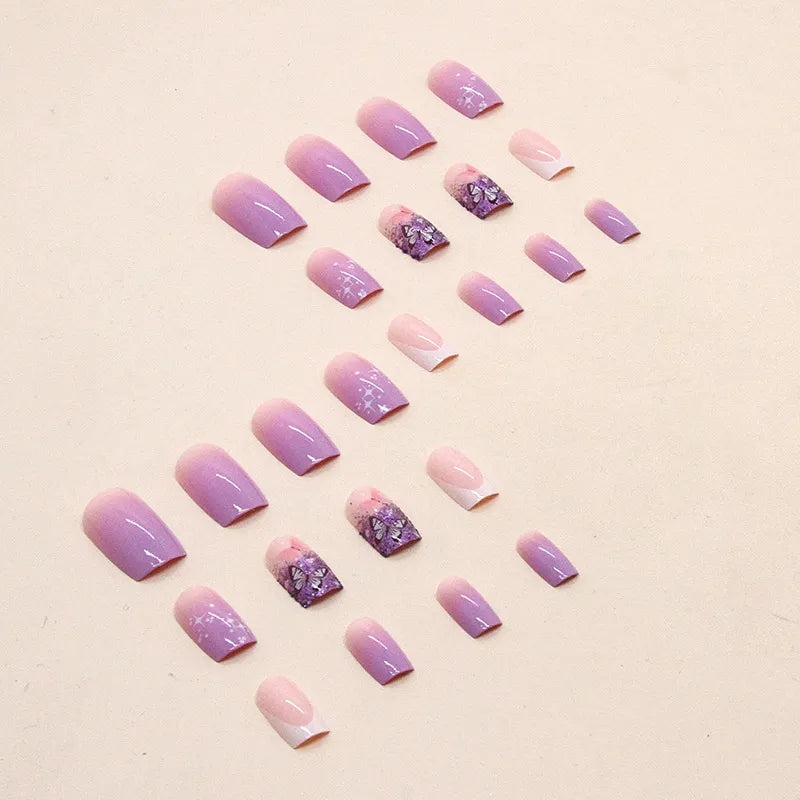M1 PURPLE GRAPE VIOLET MEDIUM NAIL