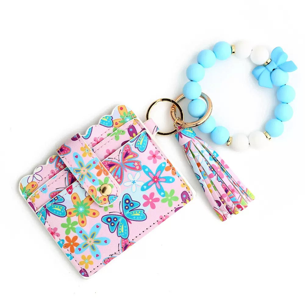 Colorful Butterfly Card Holder