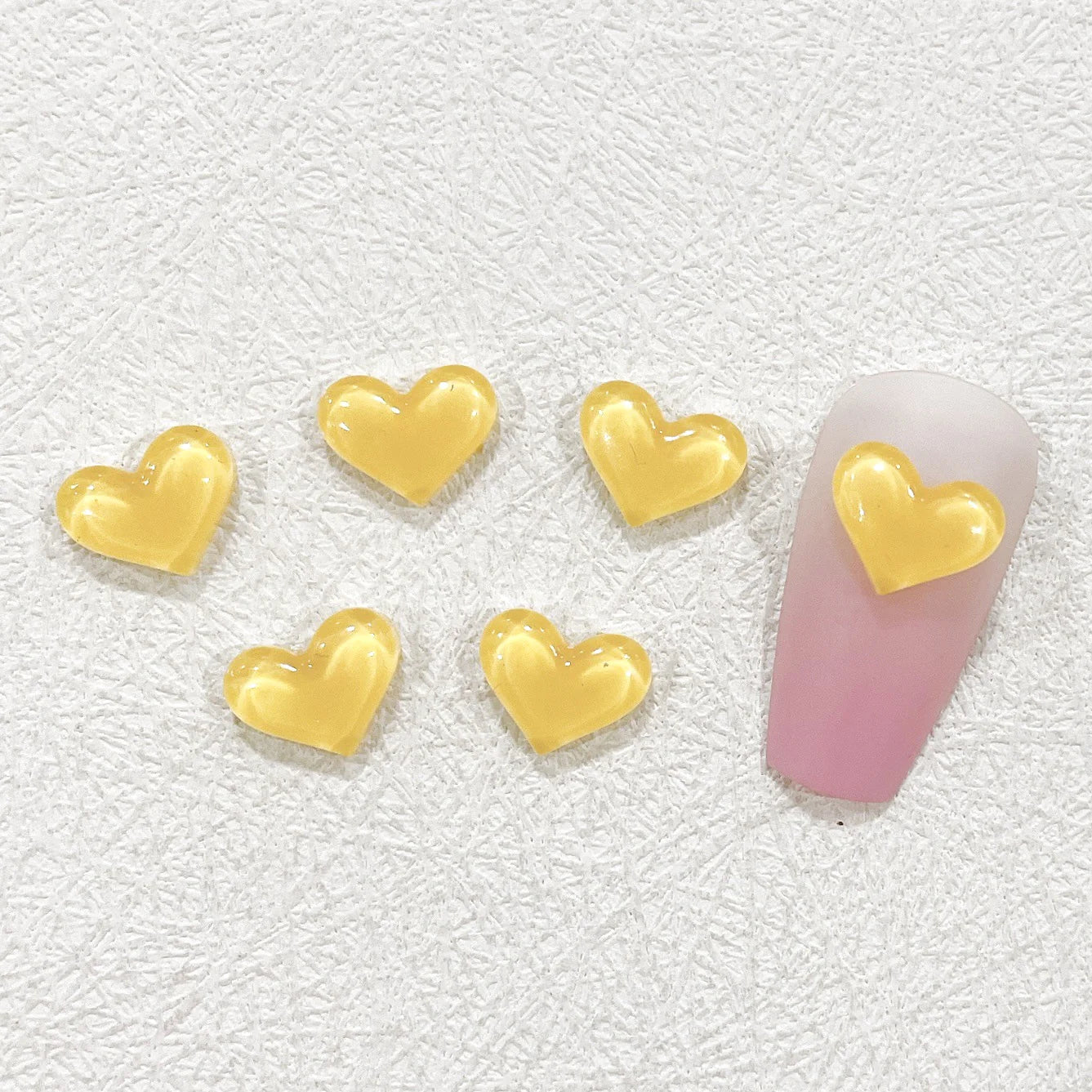 D4 RESIN JELLY HEART MIX