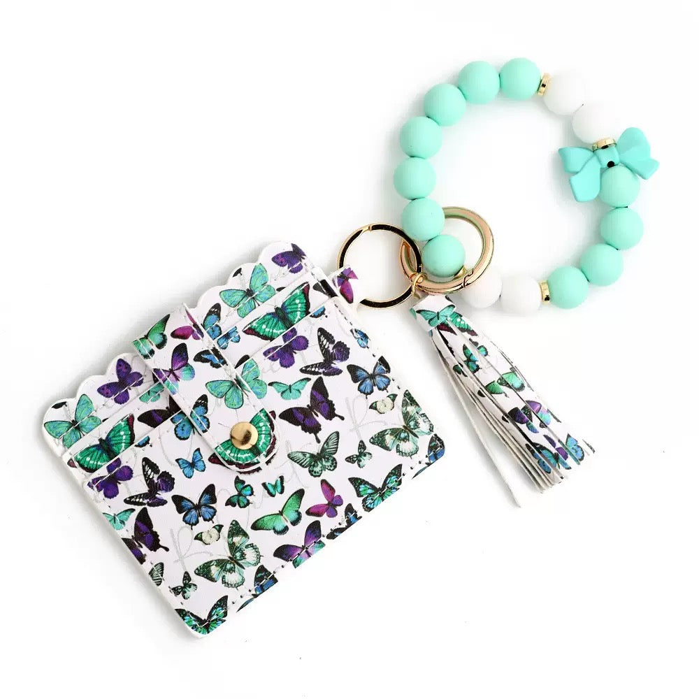Colorful Butterfly Card Holder
