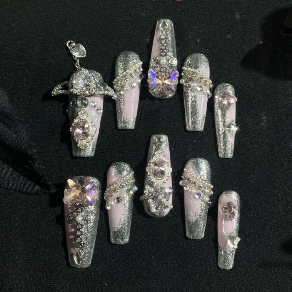 HD3 Dopamine Bride HANDMADE NAIL