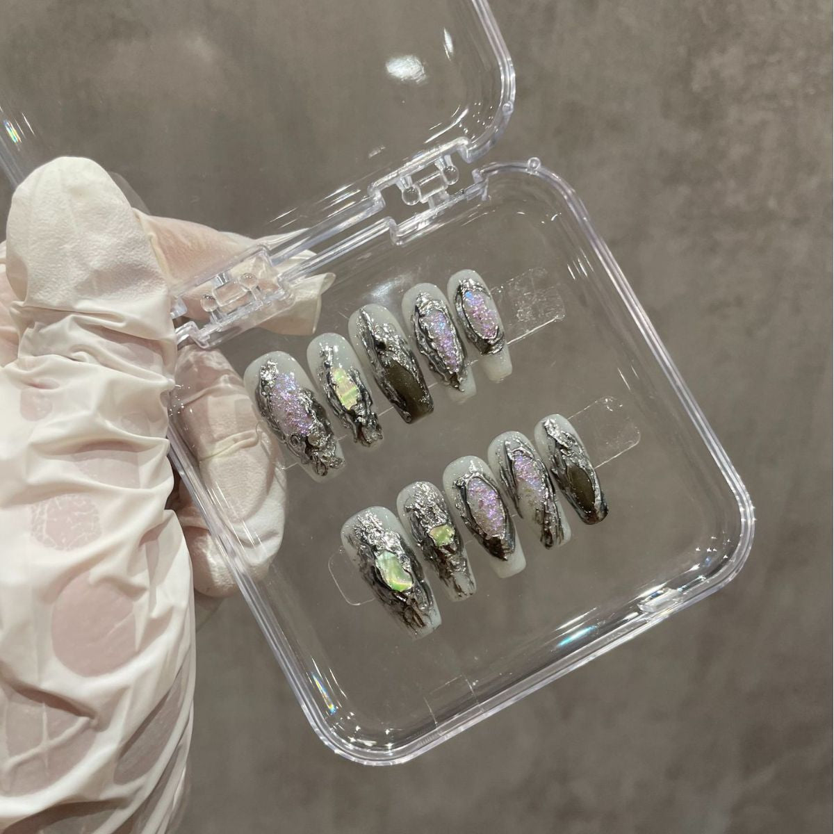 H298 Green Magic Hot selling HANDMADE NAIL