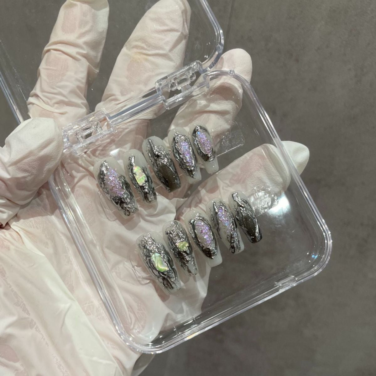 H298 Green Magic Hot selling HANDMADE NAIL