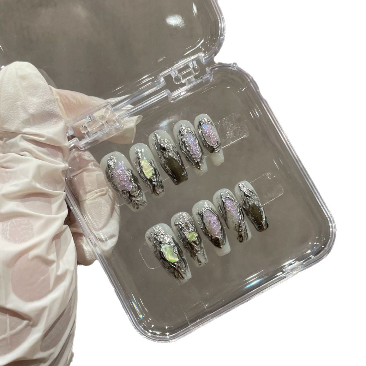 H298 Green Magic Hot selling HANDMADE NAIL