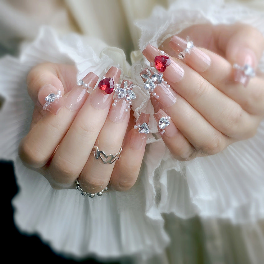 F34 Nude Kind and loving bride MEDIUM NAIL