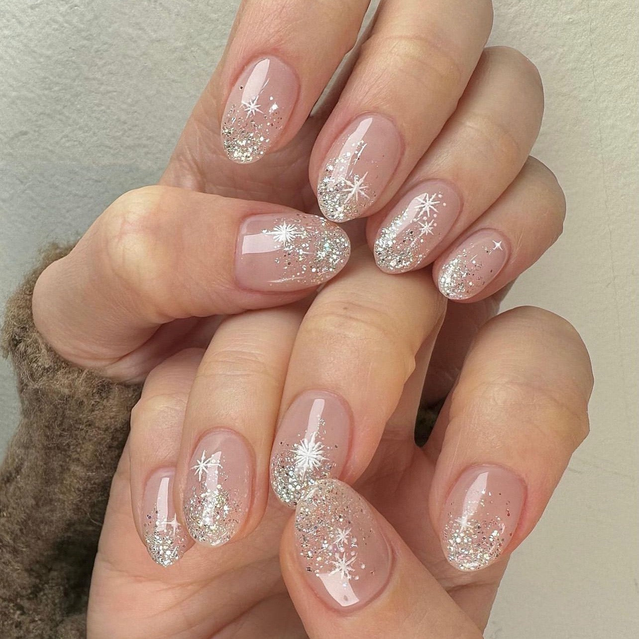 MS2 French Gradient Pink Venus MEDIUM NAIL