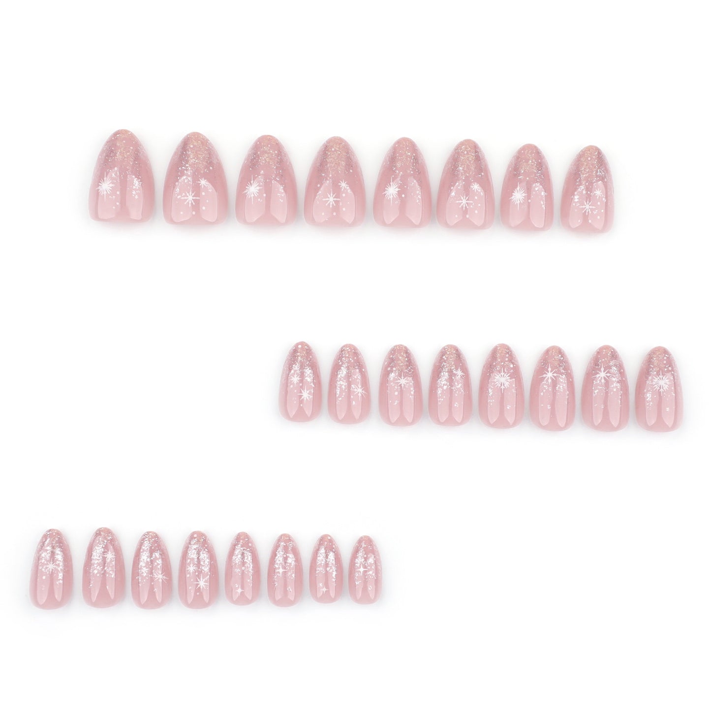 MS2 French Gradient Pink Venus MEDIUM NAIL