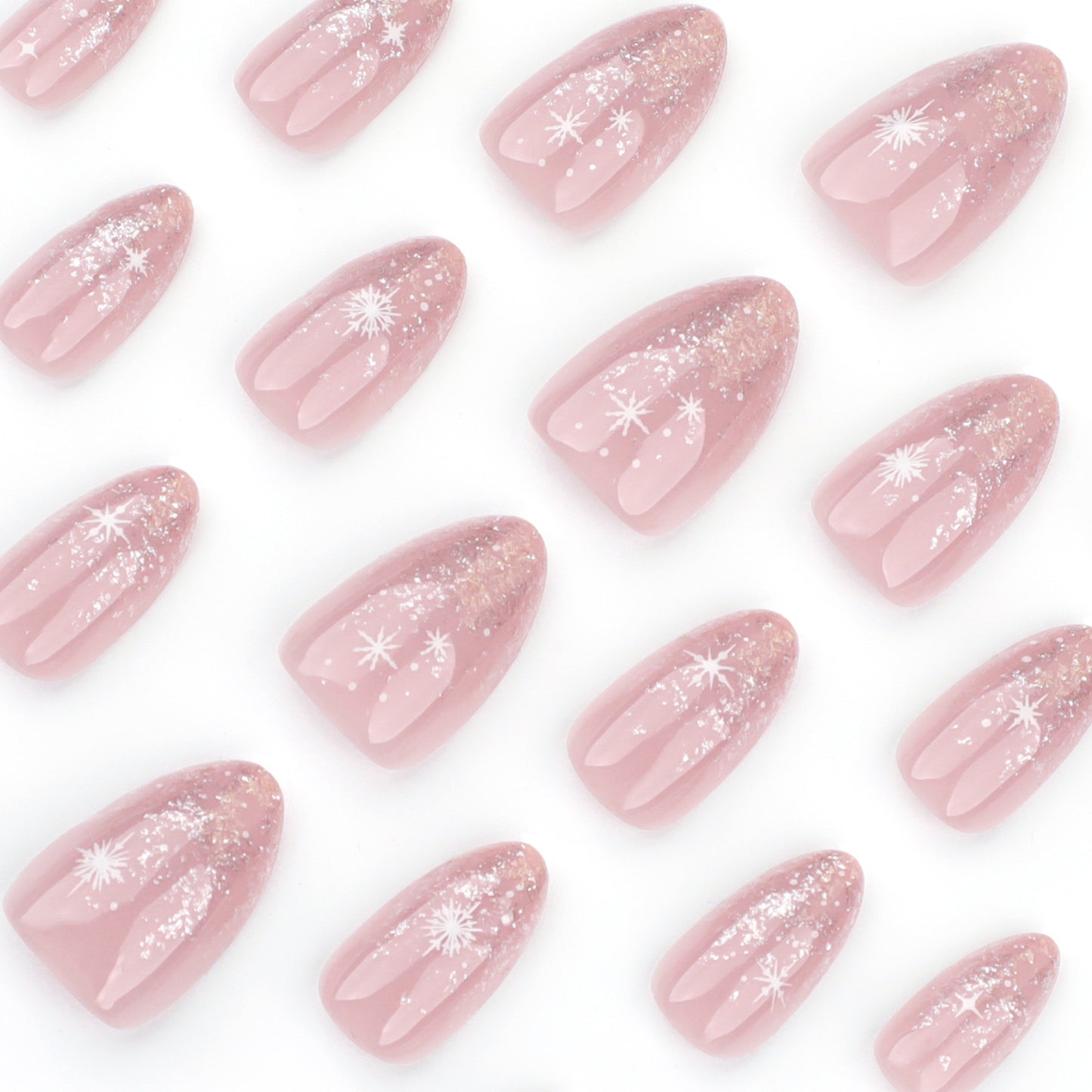 MS2 French Gradient Pink Venus MEDIUM NAIL