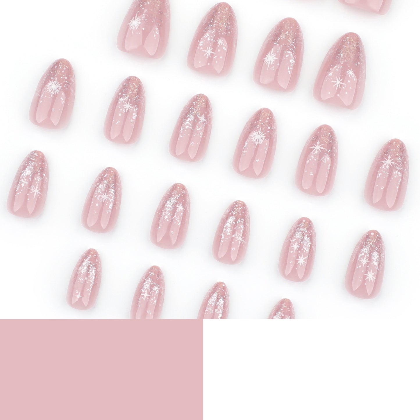 MS2 French Gradient Pink Venus MEDIUM NAIL