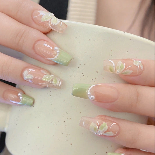 H228 The Twelve Constellations Series - Pisces HANDMADE NAIL