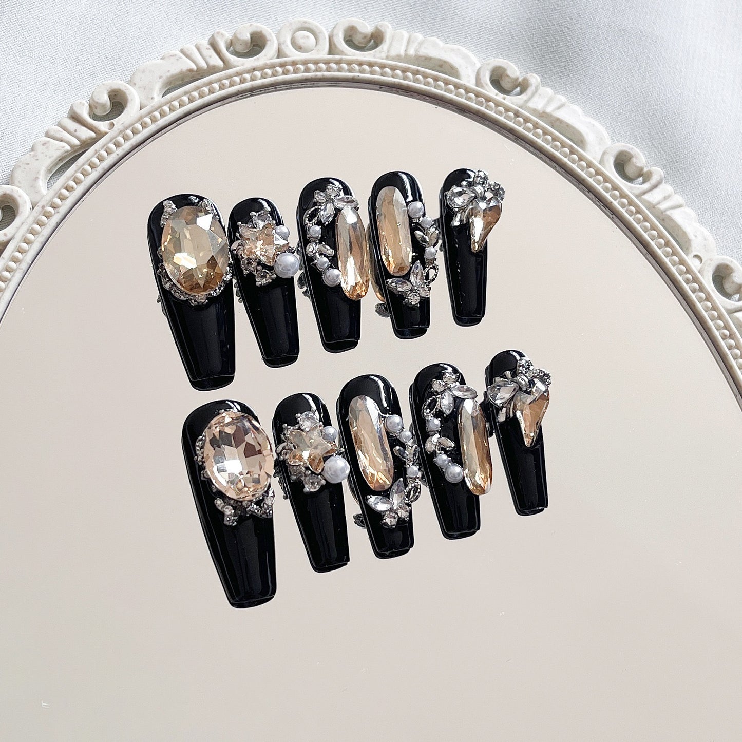 HM324 Time Reversal Medieval Retro Steam HANDMADE NAIL