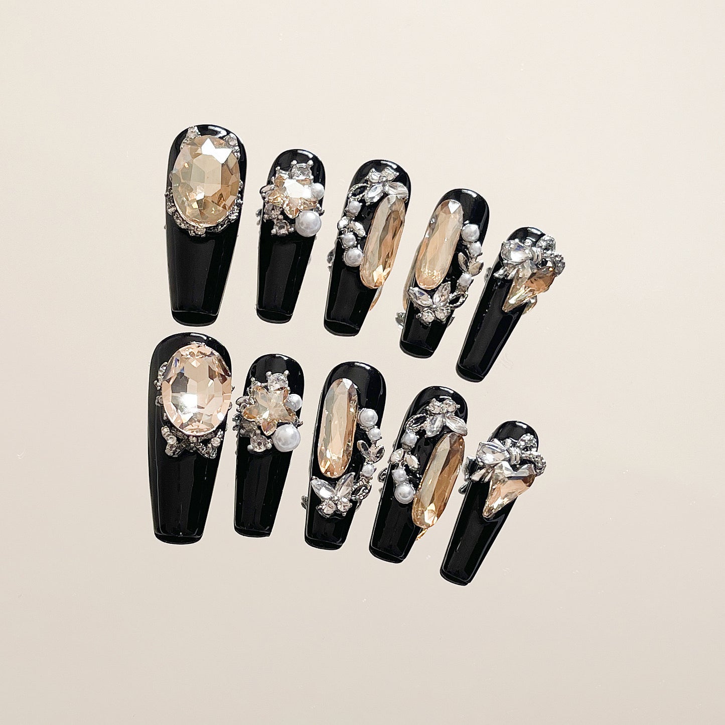 HM324 Time Reversal Medieval Retro Steam HANDMADE NAIL