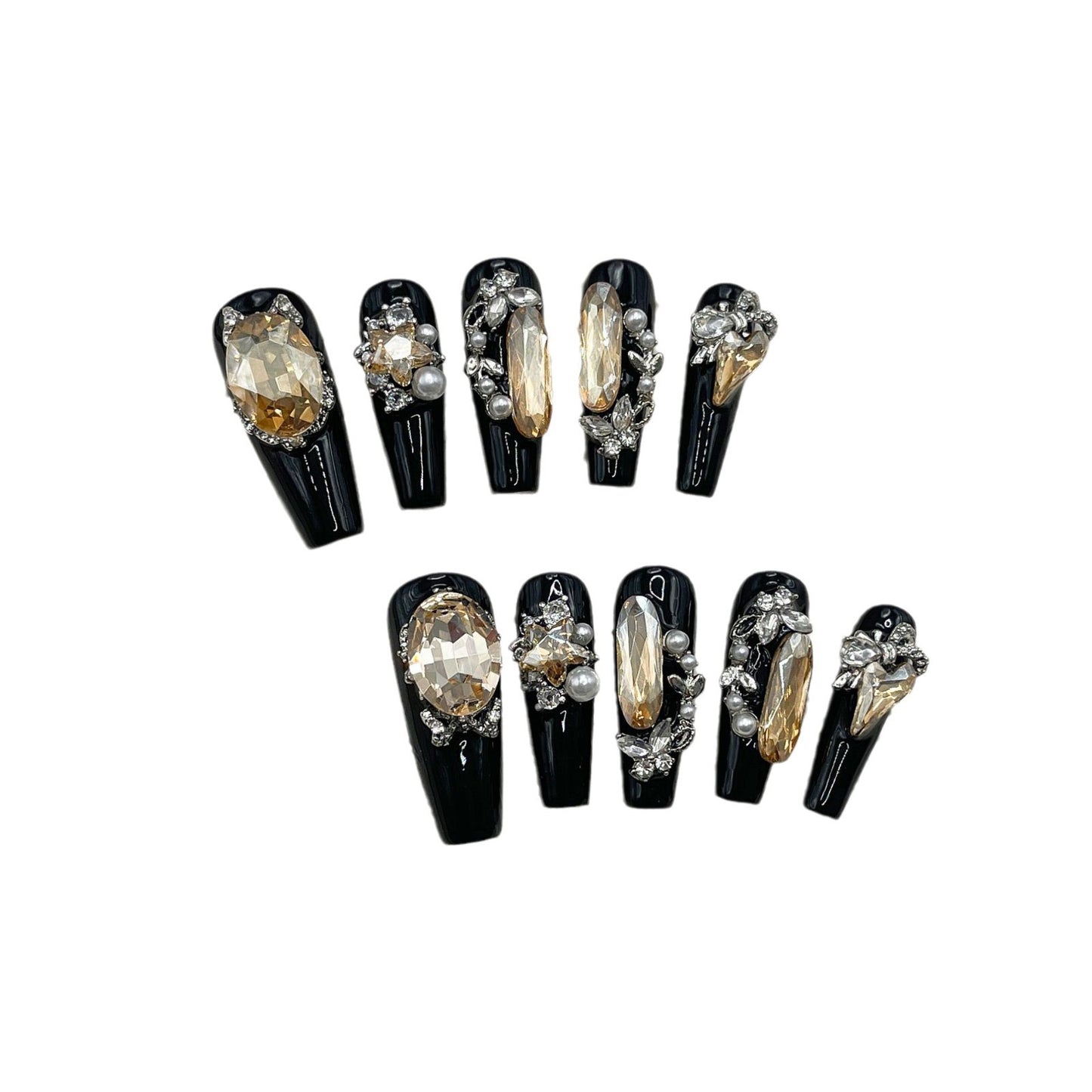 H324 Time Reversal Medieval Retro Steam HANDMADE NAIL