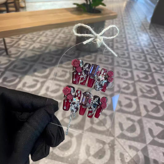 H316 Xiuhe Wedding Ceremony HANDMADE NAIL