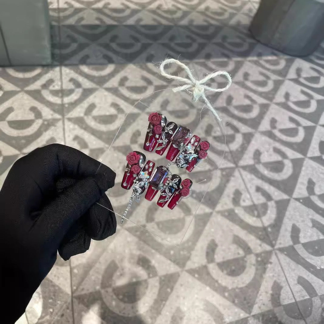 H316 Xiuhe Wedding Ceremony HANDMADE NAIL