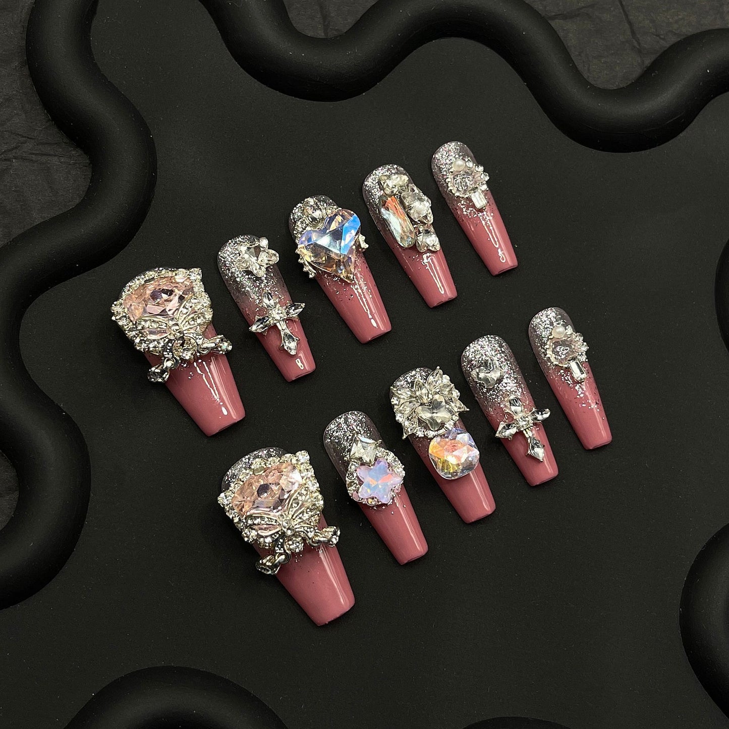 H89 EXCEEDINGLY STRANGE HANDMADE NAIL