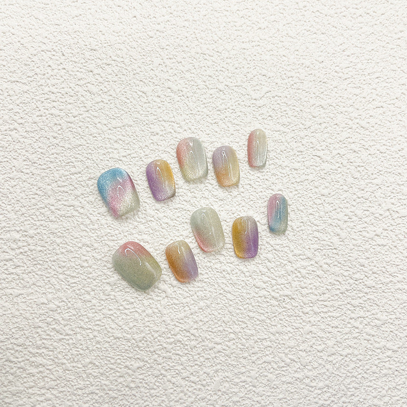 HG9 Summer Series Shining Galaxy HANDMADE NAIL