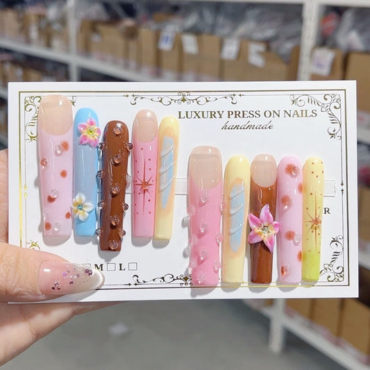 JSA29 Twelve constellations Hades Scorpio HANDMADE NAIL