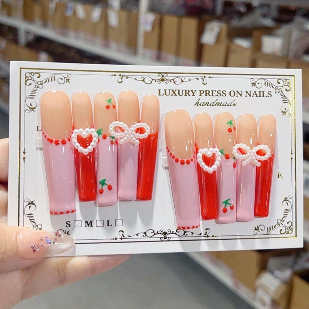 L145 FLASH LIGHTNING HANDMADE NAIL