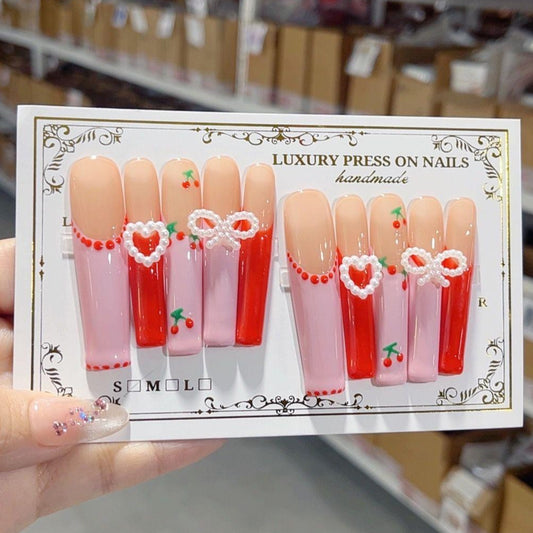 L145 FLASH LIGHTNING HANDMADE NAIL