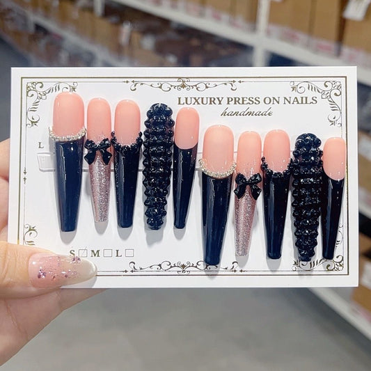 L204 Twelve constellations Venus Taurus HANDMADE NAIL