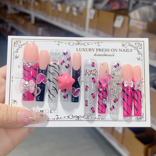 M103 Twelve constellations Volgan Capricorn HANDMADE NAIL