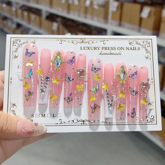 M109 Twelve constellations Baru Ge Virgo HANDMADE NAIL