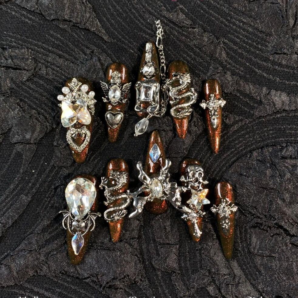 H337 Metal Heavy Industries' Eastern Dragon HANDMADE NAIL