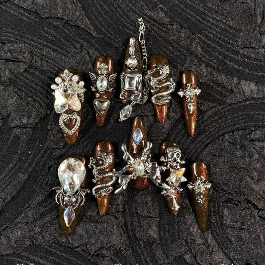 H337 Metal Heavy Industries' Eastern Dragon HANDMADE NAIL