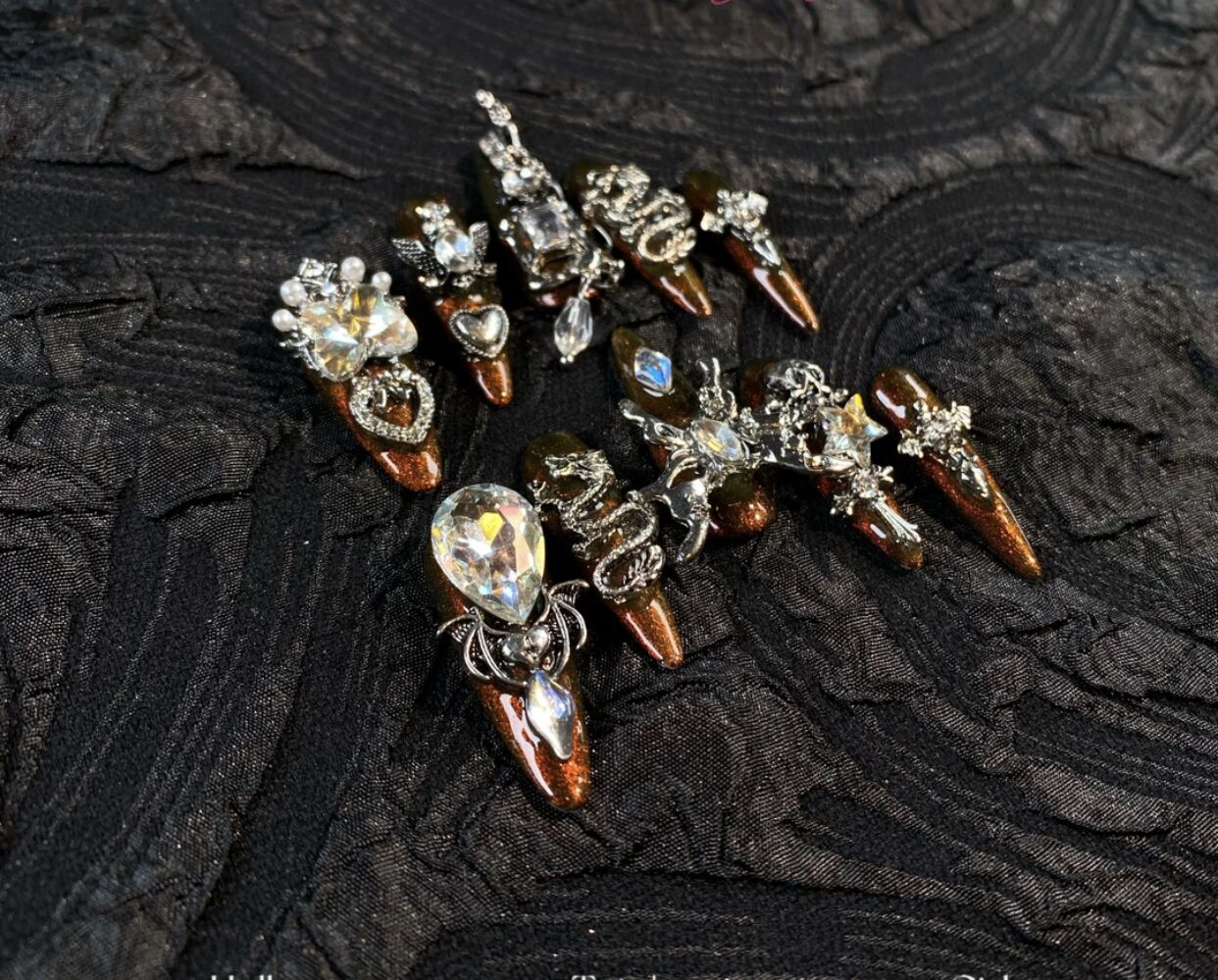 H337 Metal Heavy Industries' Eastern Dragon HANDMADE NAIL