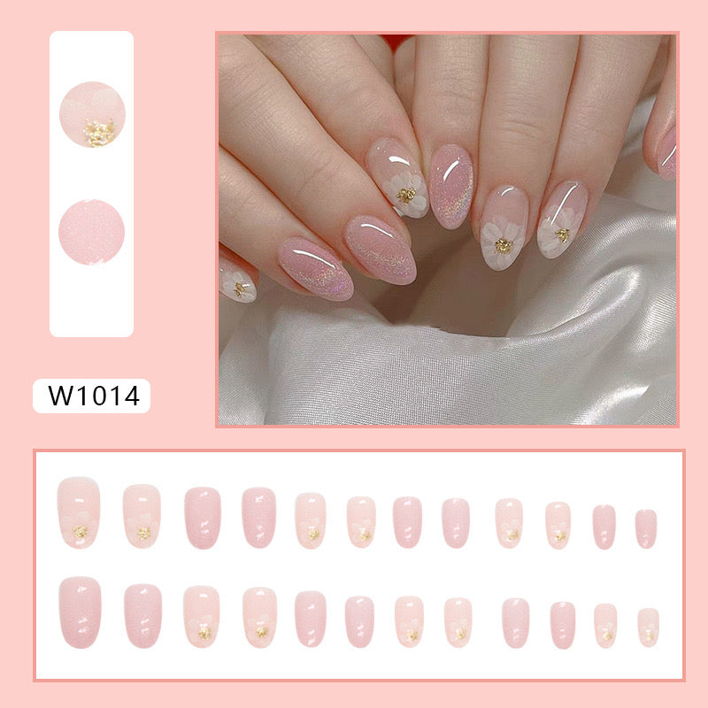 S37 NUDE PINK JASMINE SHORT NAIL
