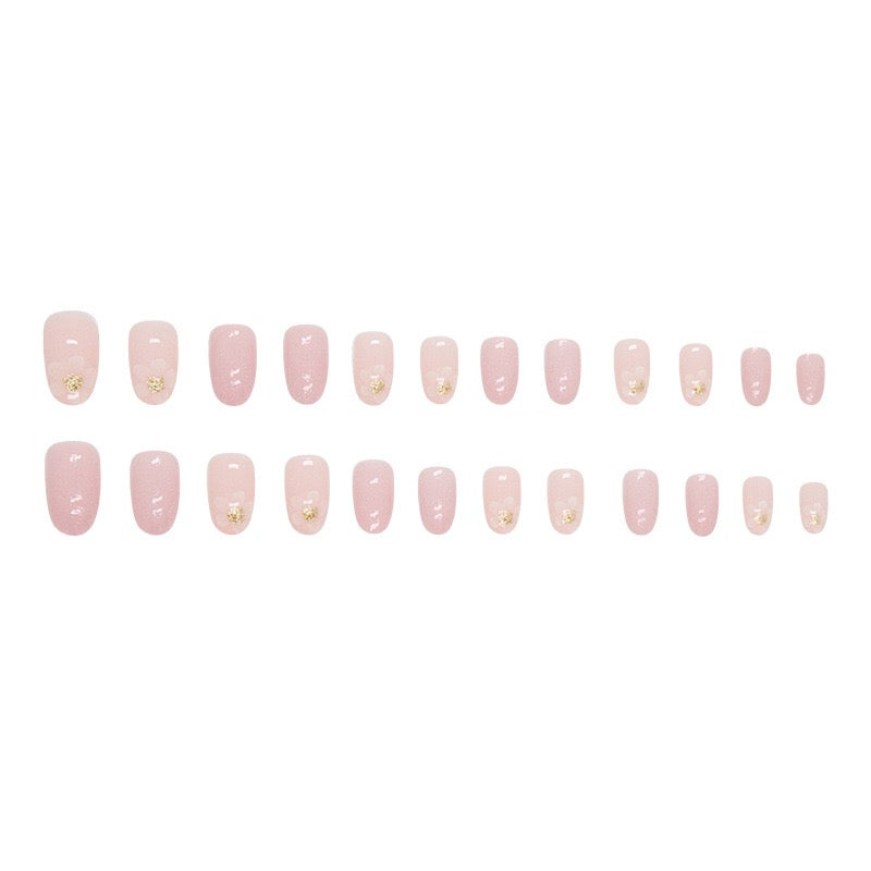 S37 NUDE PINK JASMINE SHORT NAIL