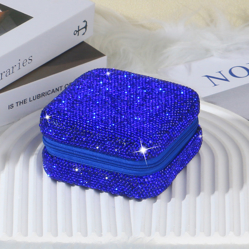 FULL DIAMOND BLING JEWERIES HOLDER BOX