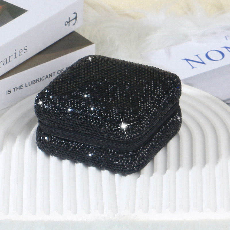 FULL DIAMOND BLING JEWERIES HOLDER BOX