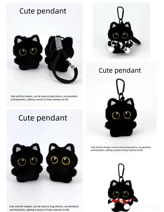 Black Cat Cute Pendant