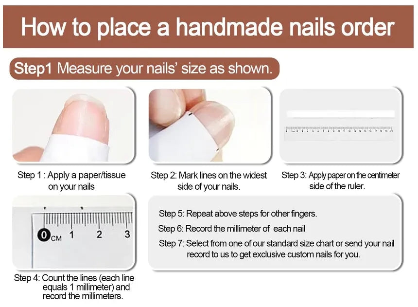 C1 Cute & Funny Stit.ch HANDMADE NAIL