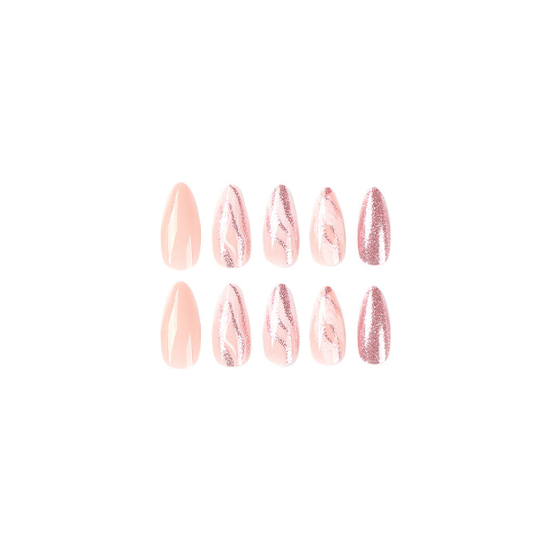 S26 STARKIGHT SOFT NUDE PINK SHORT NAIL