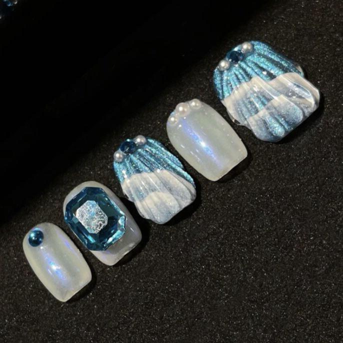 P15 Galan Rain Tears HANDMADE NAIL