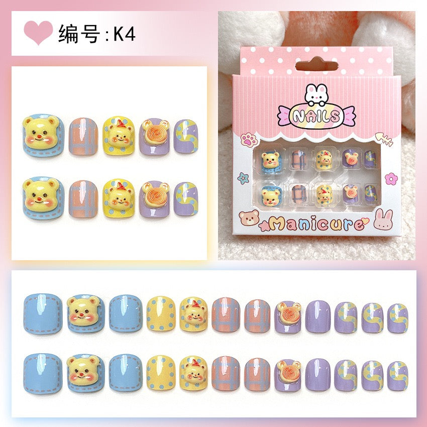 Children's Nail For Aged 3~12