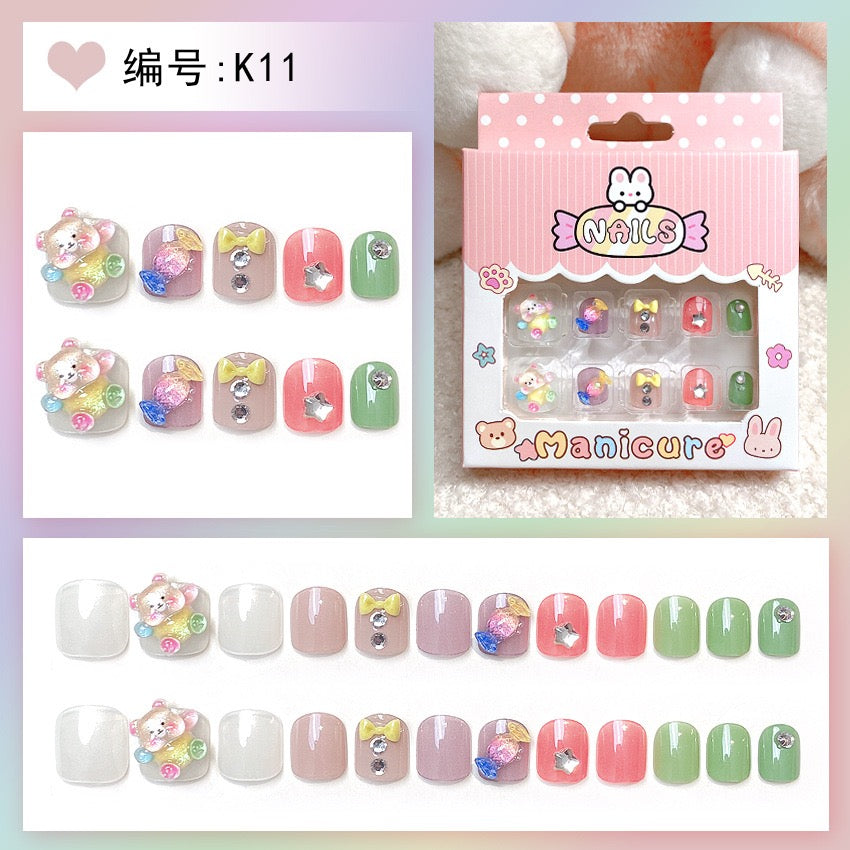 Children's Nail For Aged 3~12