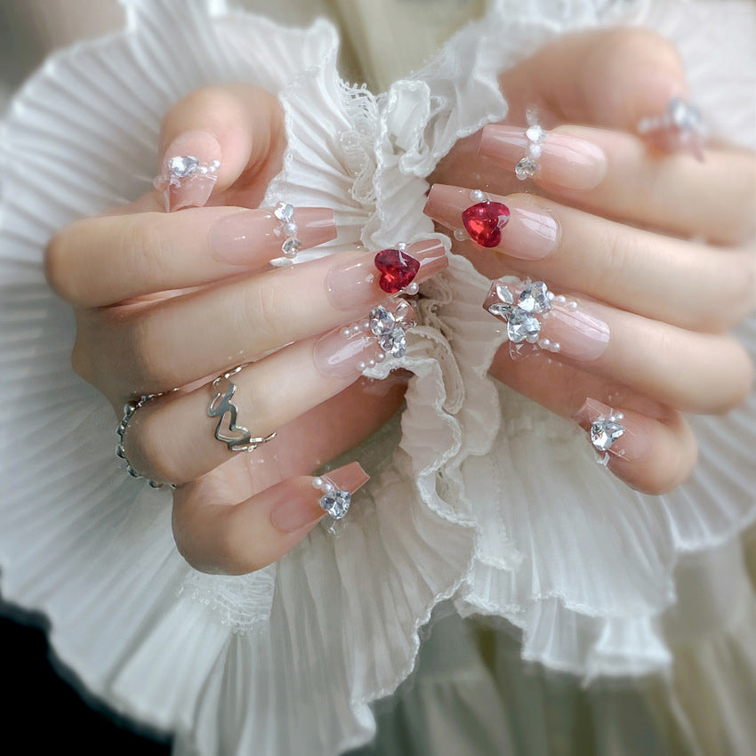 F34 Nude Kind and loving bride MEDIUM NAIL