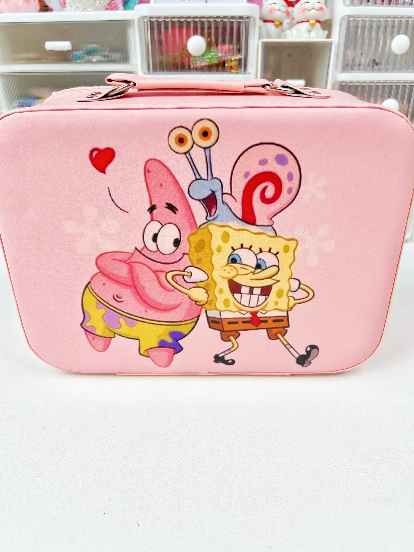 Double-Sided Sponge.Bob Pattern Mystery Gift Box